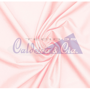 Tecido Tricoline Silky Lisa cor - 2204 (Rosa Claro)